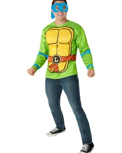Mens Teenage Mutant Ninja Turtles Leonardo Costume Top