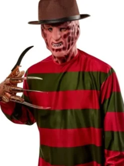 Mens/Teens Nightmare on Elm Street Freddy Krueger Shirt and Mask