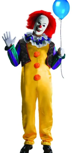 Mens/Teens Stephen King's It Pennywise Clown Costume