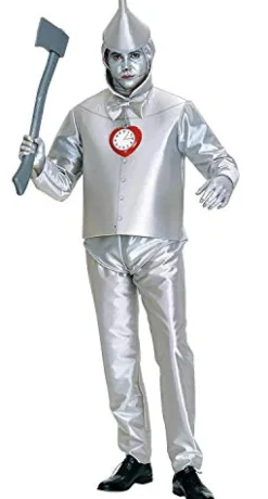 Mens Wizard Of Oz Plus Size Tin Man Costume