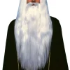 Merlin the Wizard Costume Wig and Beard Set