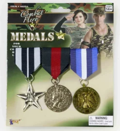 Military Medals Costume Prop Accessory