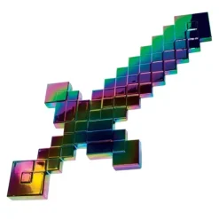 Minecraft Anniversary Netherite Slick Sword Costume Prop Accessory