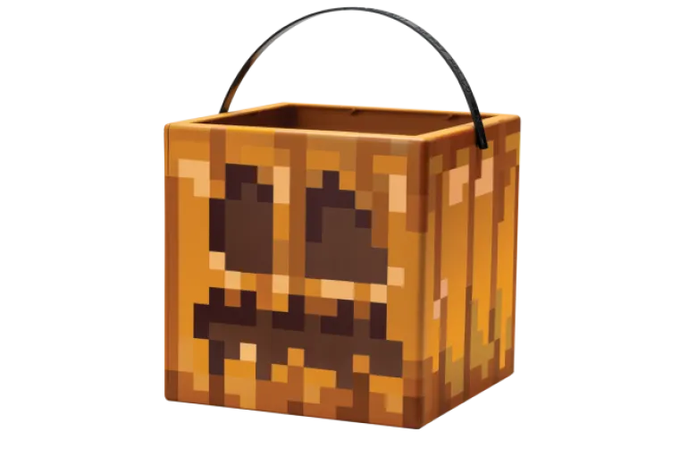 Minecraft Candy Trick or Treat Pail Bucket