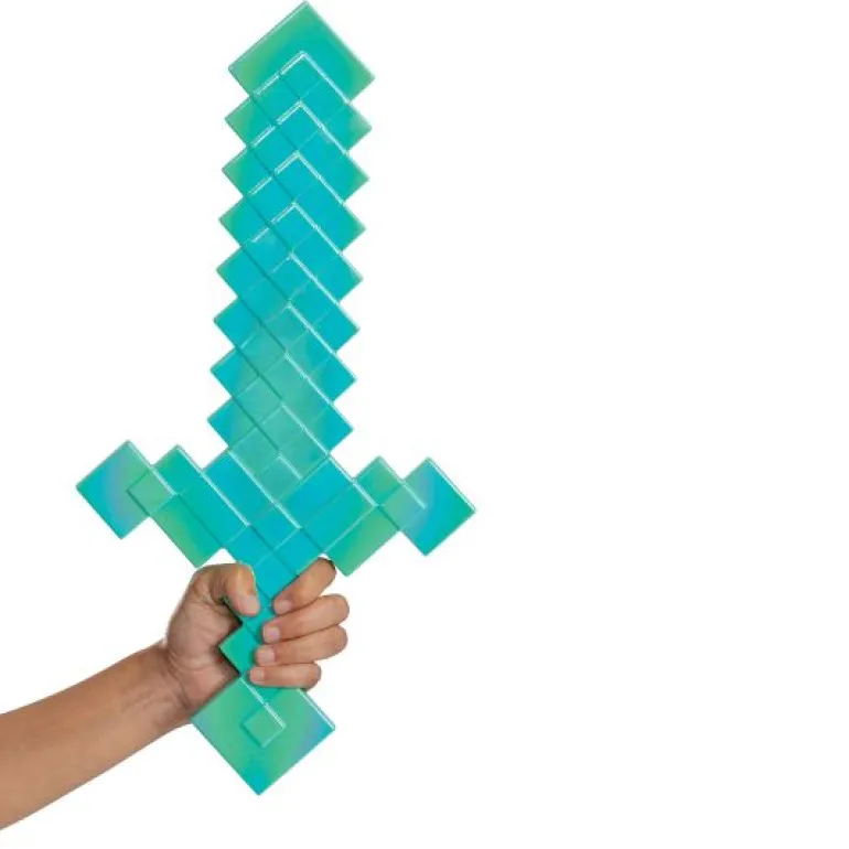 Minecraft Diamond Sword Costume Prop Accessory