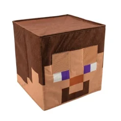 Minecraft Steve Block Head Headpiece Costume Mask