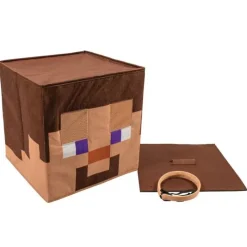 Minecraft Steve Block Head Headpiece Costume Mask