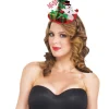 Mini Christmas Tree with Snowman and Presents Headband Costume Accessory