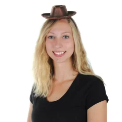Mini Cowboy Hat Headband Costume Accessory