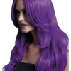 Neon Purple Khloe Fever Costume Wig