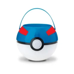 Nintendo Pokemon Blue Great Ball Pokemon Candy Trick or Treat Pail Bucket