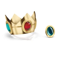 Nintendo Princess Peach Crown & Amulet Costume Accessories
