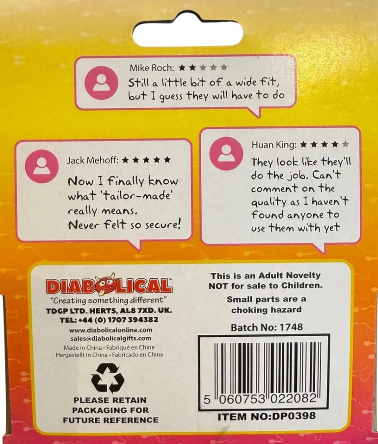 Novelty Small Pecker Condoms