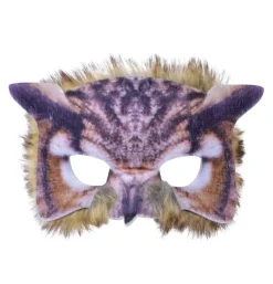 Owl Face Mask Costume Accessory