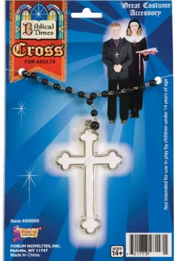 Pirest or Nun Costume Cross Necklace