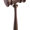 Plastic Judge's Gavel Costume Prop Accessory