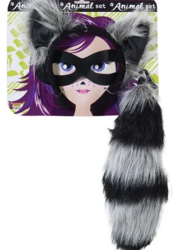 Playful Raccoon Costume Accessory Set