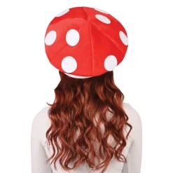 Plush Mushroom Costume Hat