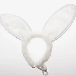 Plush White Bunny Ears