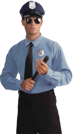 Police Officer Halloween Costume Kit