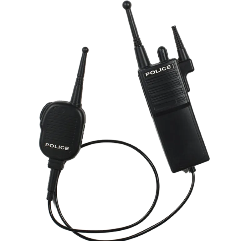 Police Walkie Talkie Costume Accessory