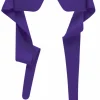 Purple Masked Man Ninja Costume Mask with Ties