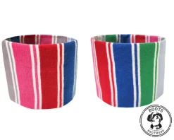 Rainbow Striped Nice Guy Cosplay Pant Cuffs