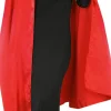 Red Satin Cape Costume Accessory