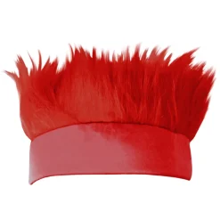 Red Wild Spiked Hair Headband