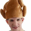 Roasted Turkey Hat with Moving Legs Costume Accessory