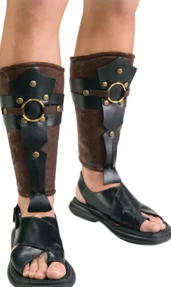 Roman Leg Guards Costume Accessory