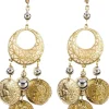 Roman or Greek Coin Earrings Costume Jewelry