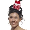 Santa Stuck in Chimney Mini Hat Headband Costume Accessory