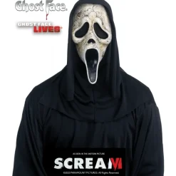 Scream Aged Ghost Face Costume Mask