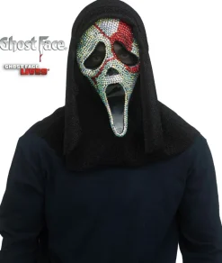 Scream Ghost Face Bloody Bling Costume Mask