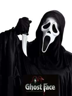Scream Ghost Face Mask and Knife Costume Accessory Kit