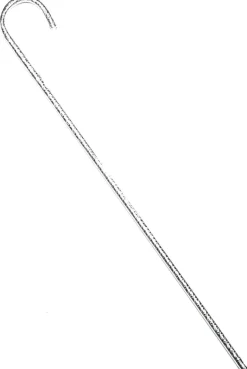 Silver Cane Costume Prop Accessory