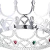 Silver Royal Queen Crown Costume Accessory