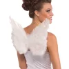 Small Club Feather Angel Wings Costume Accessory