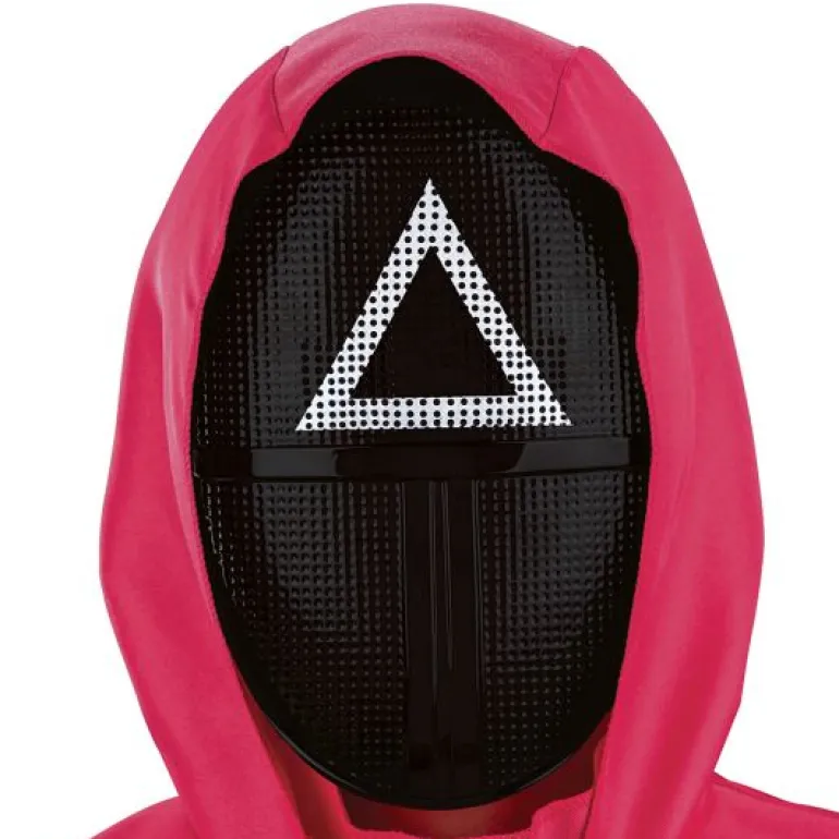 Squid Games Triangle Supervisor Costume Mask