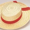 Straw Gondolier Hat