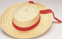 Straw Gondolier Hat