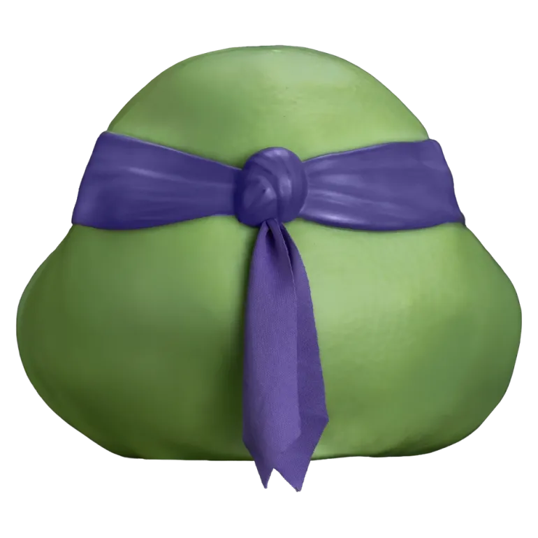 Teenage Mutant Ninja Turtles Donatello Vinyl Costume Mask