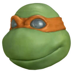 Teenage Mutant Ninja Turtles Michelangelo Vinyl Costume Mask