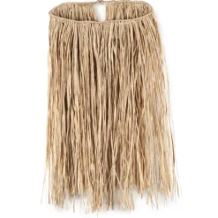 Teen Natural Tan Raffia Hula Skirt