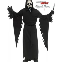 Teens Scream Aged Ghost Face Costume
