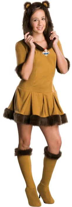Teens Tweens The Wizard Of Oz Cowardly Lion Costume