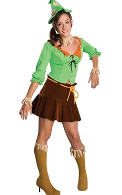 Teens Tweens The Wizard Of Oz Scarecrow Costume