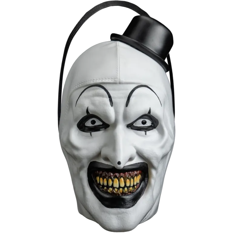 Terrifier Art the Clown Candy Trick or Treat Pail Bucket