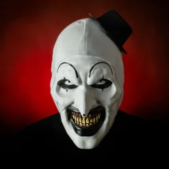 Terrifier Art the Clown Deluxe Injection Costume Mask
